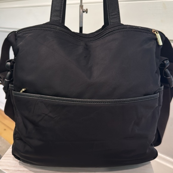Tory Burch Bag Baby Diaper Work Travel Large Nylon Black Bag - Picture 6 of 17